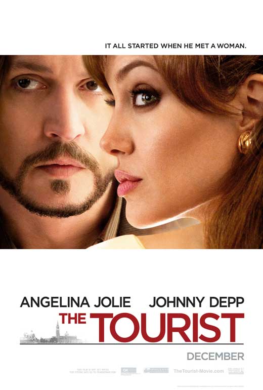 Starring Angelina Jolie, Johnny Depp, Paul Bettany