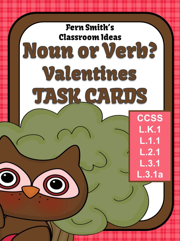 http://www.teacherspayteachers.com/Product/FREE-Noun-or-Verb-Valentines-Day-Task-Cards-1049953