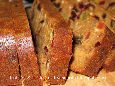 Resep Cake Buah (Fruitcake)  Just Try & Taste