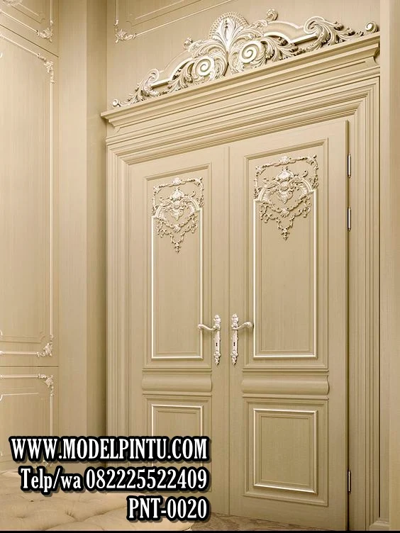 Pintu Rumah Mewah Ukiran Kayu Jati Model Pintu Minimalis