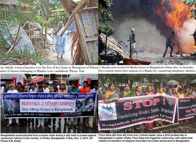Bangladesh Hindu persecution report for Nov 22 – Attacks, looting, vandalism, abduction, killing, rape, forced conversion