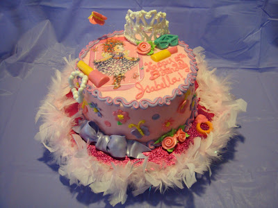 Fancy Birthday Cakes on Fancy Nancy Birthday Cake And Cupcake Decoration Ideas