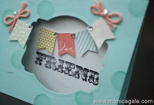 Stampin'Up banner blast by Monica Gale 1