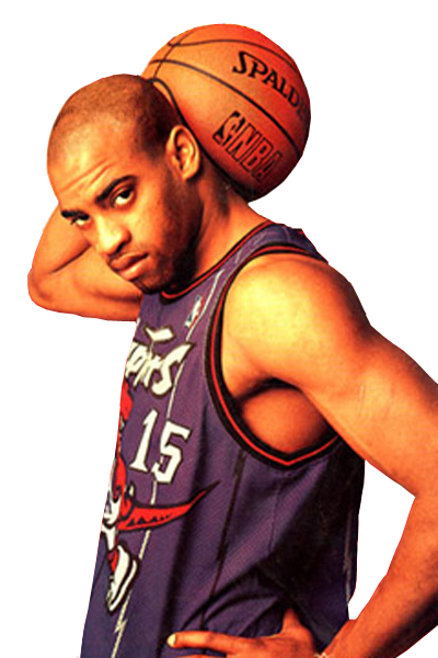 vince carter dunks on 7 footer. dunk Vince Carter