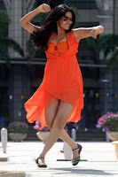 Sunaina, In, Orange, Dress