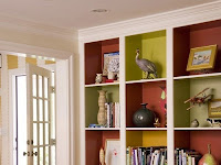 Decorating Built In Shelves In Living Room