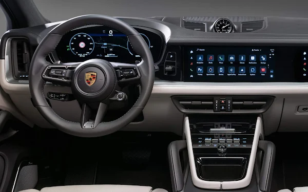 Nova Porsche Cayenne 2024 - interior