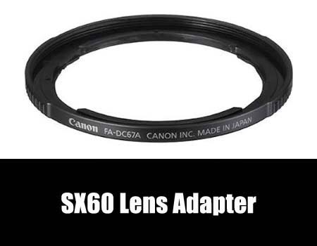 Canon SX60 Filter Adapter