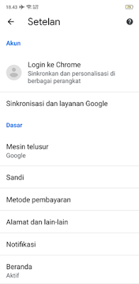 buka sandi chrome