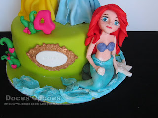 disney ariel cake