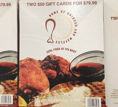 Enjoy fried chicken and sweet waffles with Home of Chicken and Waffles gift cards