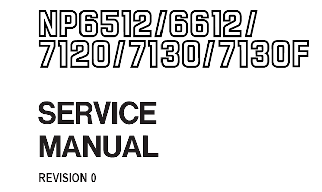 Canon NP6512 Service Manual