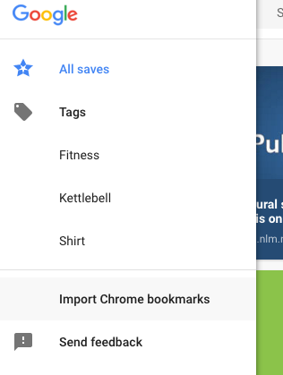 Import Chrome Bookmarks