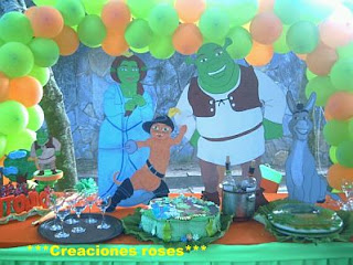 Shrek decoration for children parties