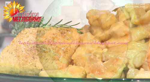Fetta di risotto e pollo al Marsala ricetta Sergio Barzetti