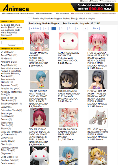 figuras Puella Magi Madoka Magica