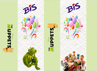 Muppets, Free Printable Labels.
