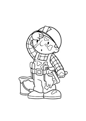 Bob o Constutor - Desenhos para Colorir - Bob the Builder