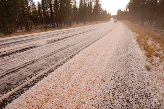 Hail on the Road