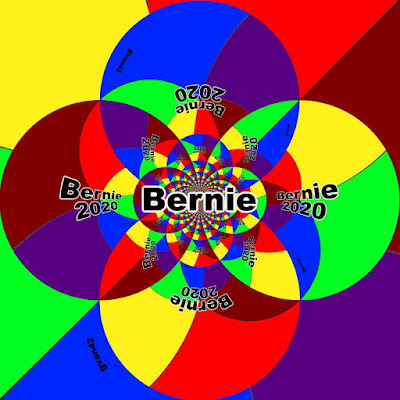 Alternative Bernie Rainbow MEME Like and Share, Copy and Paste