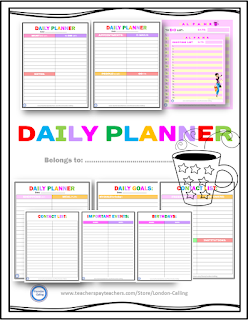 https://www.teacherspayteachers.com/Product/FREE-Daily-Planner-2964974