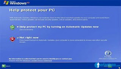 Cara Install Windows XP Lengkap Dengan Gambar