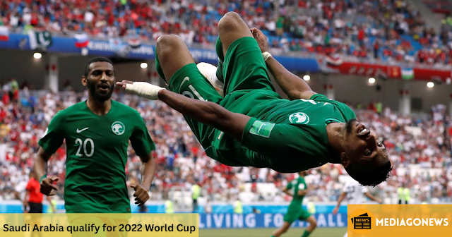 How did Saudi Arabia qualify for 2022 World Cup