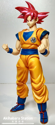 S.H.Figuarts Super Saiyan God Son Goku de Dragon Ball Super - Tamashii Nations