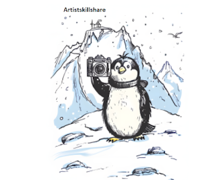 35 Adorable Penguin Doodles drawing ideas When You’re Bored