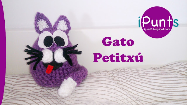 amigurumi gato facil crochet ganchillo animales cat patron ipunts