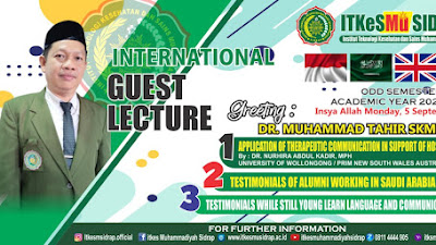 International Guest Lecture ITKeSMu Sidrap Tembus Empat Negara 