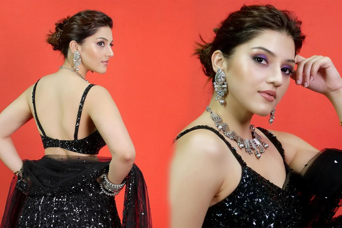 Actress Mehreen Pirzada Latest Hot Pics In Black