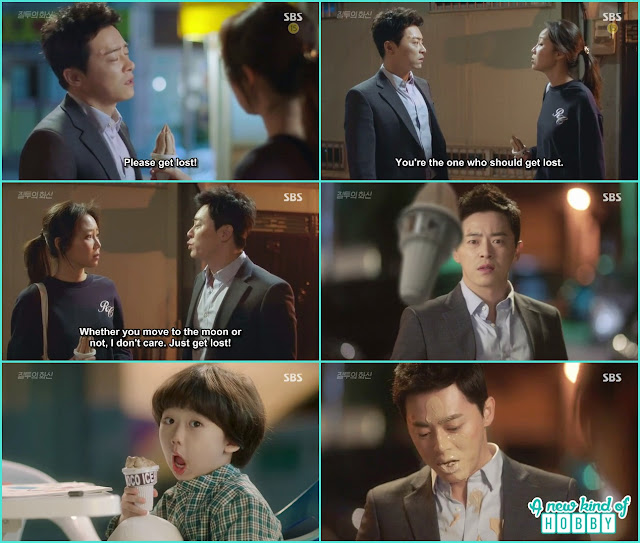  na ri while arguing with Hwa Shin threw the icecream on Hwa Shin face - Jealousy Incarnate - Episode 11 Review (Eng Sub) 