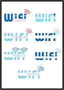 9. Wifi Logos: (wifi logo pf)