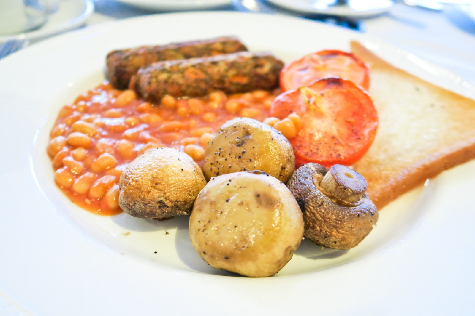 vegetarian cooked breakfast moorland garden hotel