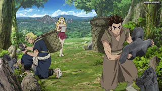 ドクターストーンアニメ 2期11話 大木大樹 | Dr. STONE Episode 35