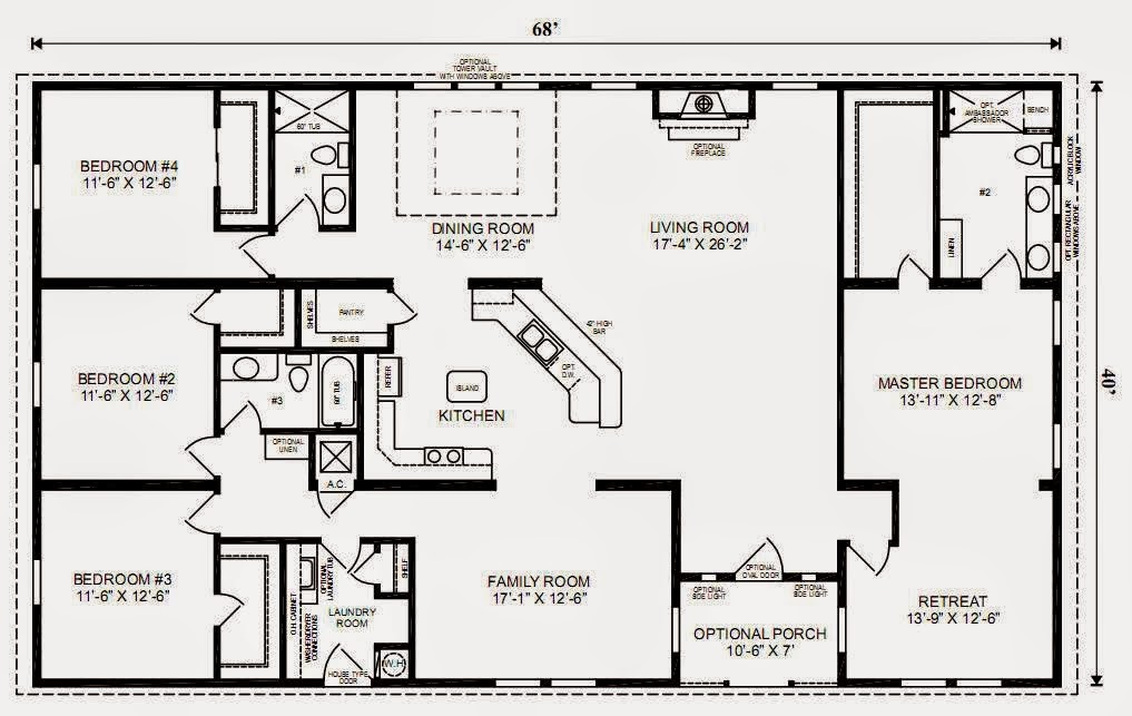 Desain Rumah  Minimalis 1 Lantai 5 Kamar  Foto Desain 