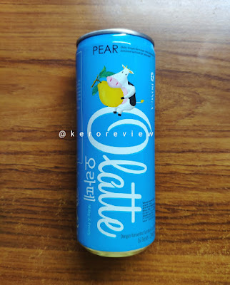 รีวิว ดอง-เอ โอลาเต้ เครื่องดื่มนมและผลไม้ รสสาลี่ (CR) Review Olatte Milky and Fruity Pear Flavor,  Dong-A Brand.
