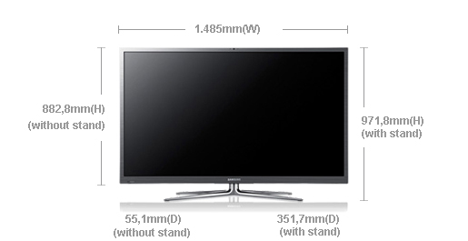 Harga dan Spesifikasi Samsung TV Plasma Seri 8 PS64E8000 