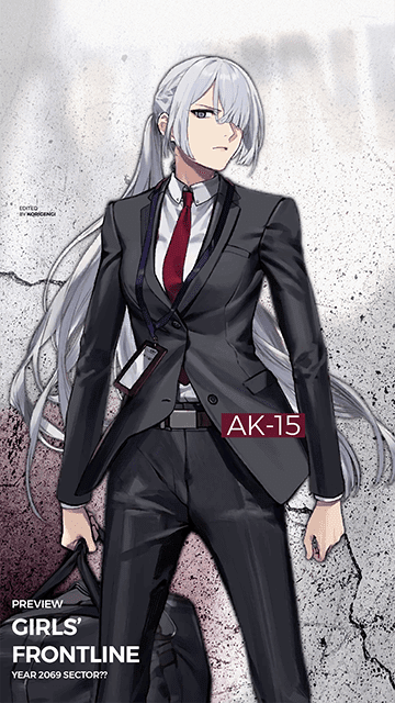 AK-15 - Girls' Frontline Wallpaper