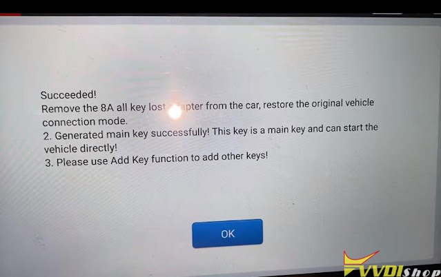 Program Corolla 2015 All Keys Lost with VVDI Key Tool Plus 12