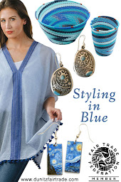 Fair Trade Designs in Blue