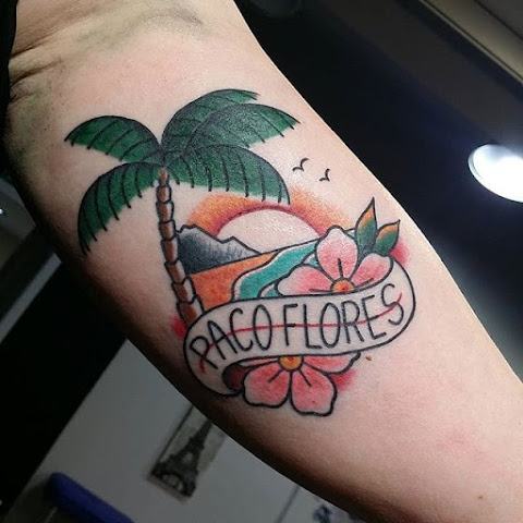 Summery Beach Tattoos For Your Own Tropic Thunder