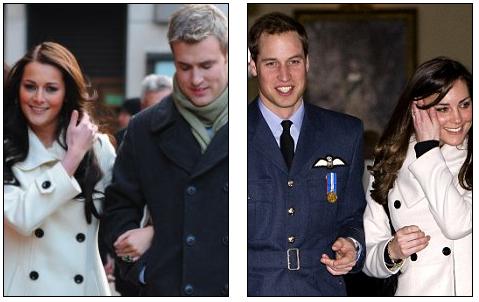 katie holmes and kate middleton look alike. William lookalike Mark