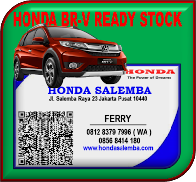 HONDA BR-V JAKARTA READY STOCK