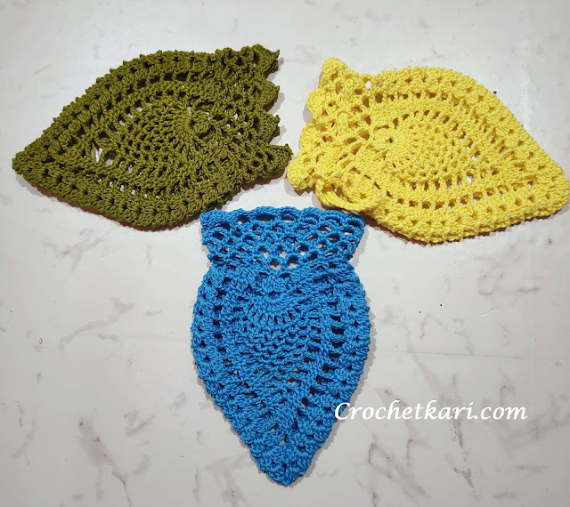 Pineapple pouch edging