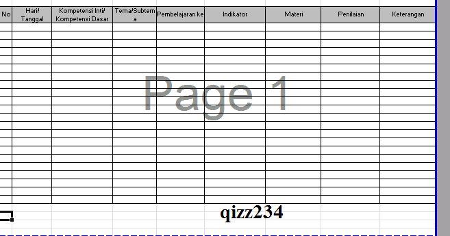 Contoh jurnal kelas (KTSP maupun K13) ~ Guru Kreatif