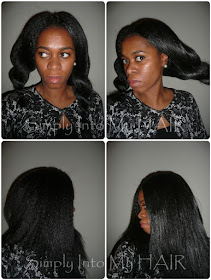 Long crochet braids