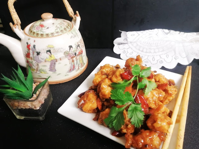 Sweet and sour chicken - potchimes.com