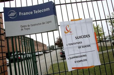 Suicides - Tentatives de Suicide - Suppressions d'emplois